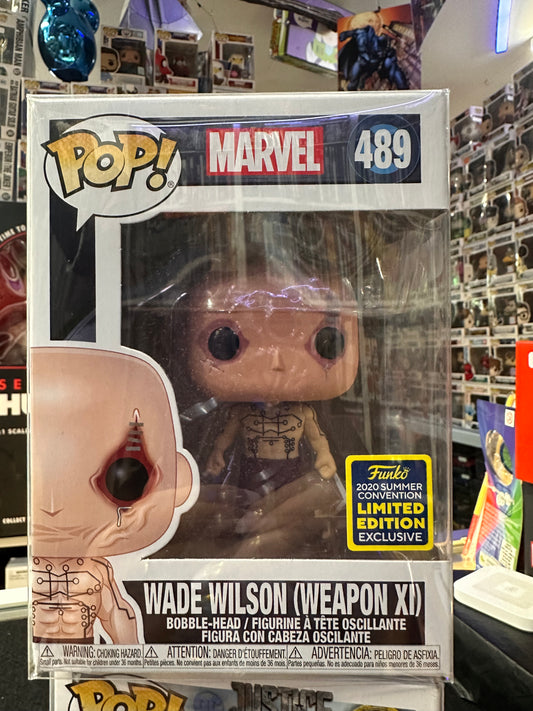 FUNKO POP MARVELWADE WILSON (WEAPON XI) #489