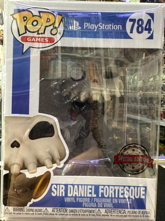 FUNKO POP PLAYSTATION SIR DANIEL FORTESQUE #784