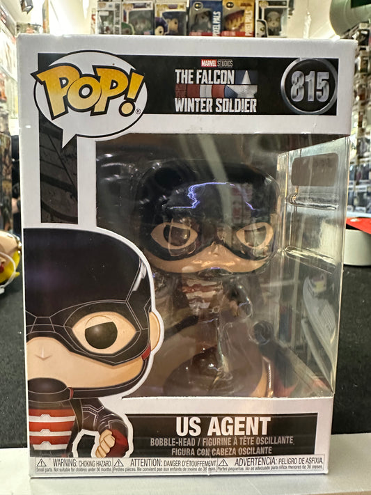 FUNKO POP THE FALCON WINTER SOLDIER US AGENT #815