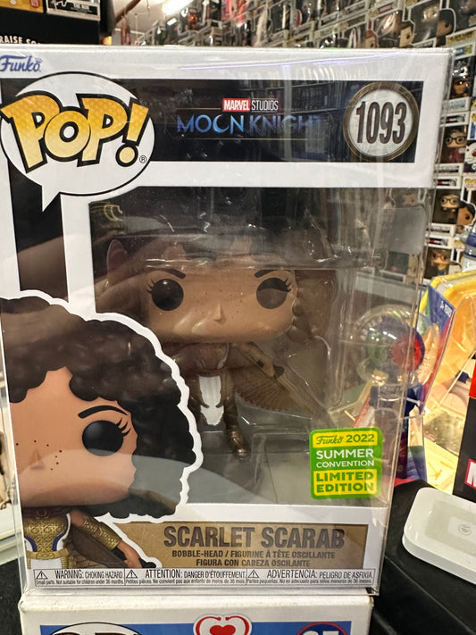 FUNKO POP MARVEL MOON KNIGHT SCARLET SCARAB # 1093