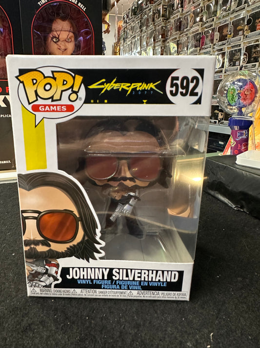 FUNKO POP CYBERPUNK JOHNNY SILVERHAND #592