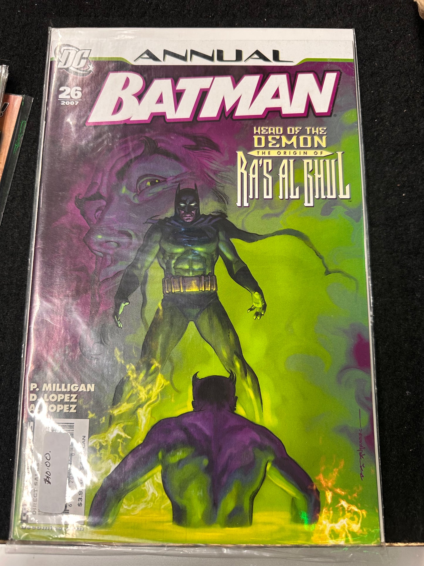 DC COMICS ANNUAL BATMAN HEAD OF THE DEMON THE ORIGIN OF RA'S AL GHUL #26