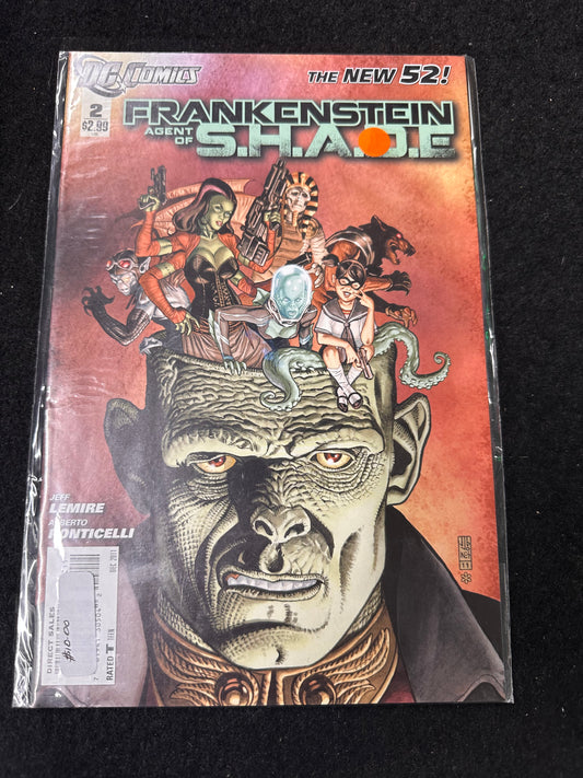 DC COMICS FRANKENSTEIN AGENT OF S.H.A.D.E #2