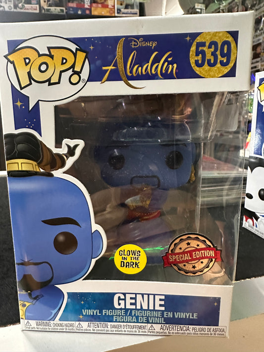 FUNKO POP DISNEY ALADDIN GENIE #539 SPECIAL EDITION