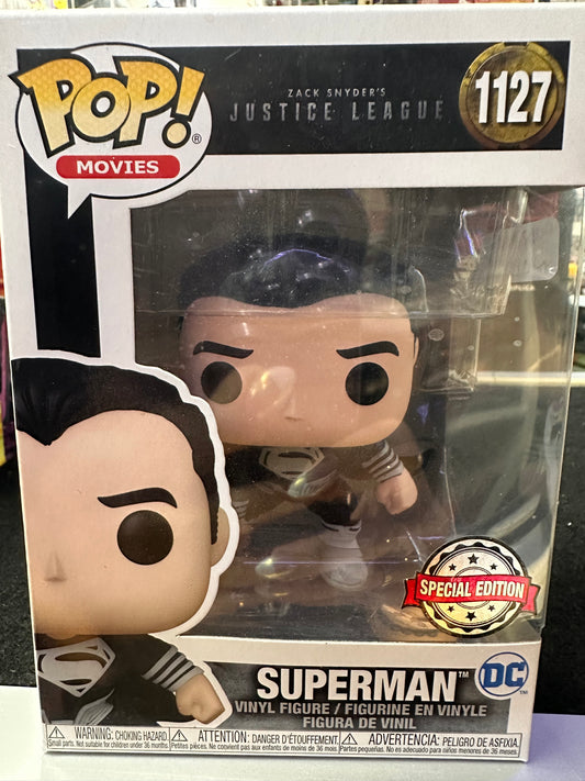 FUNKO POP JUSTICE LEAGUE SUPERMAN SPECIAL EDITION #1127