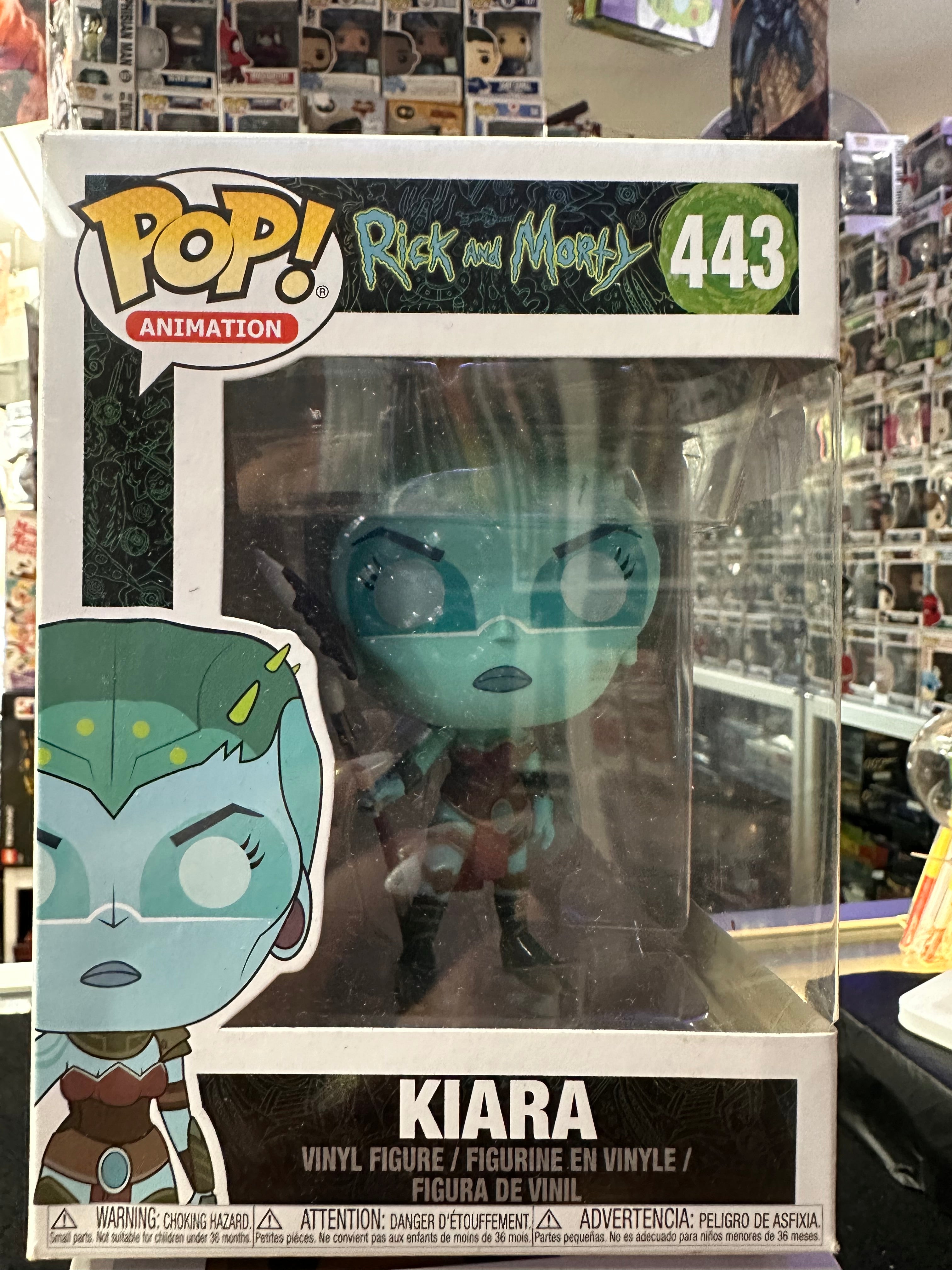 FUNKO POP RICK AND MORTY KIARA #443 – Captain Comics and Collectables ...