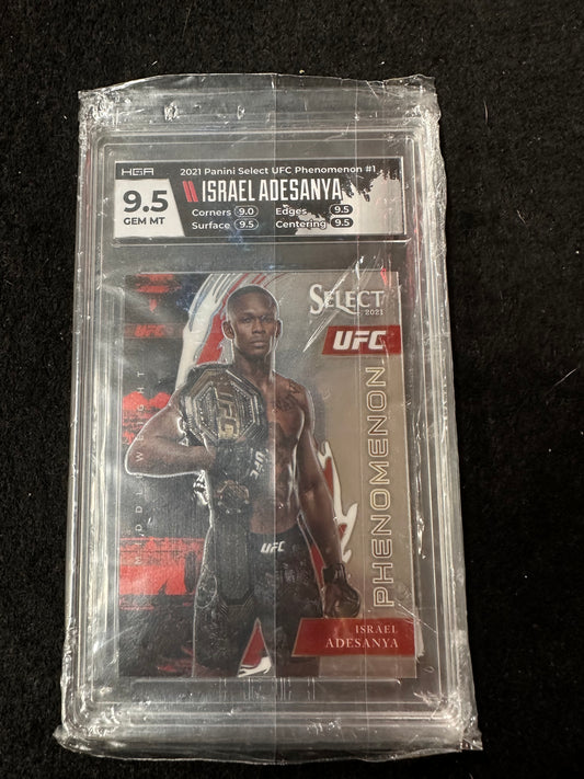 2021 UFC HGR 9.5 GEM MT ISRAEL ADESANYA