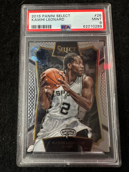 2015 PANINI KAWHI LEONARD #26 MINT 9