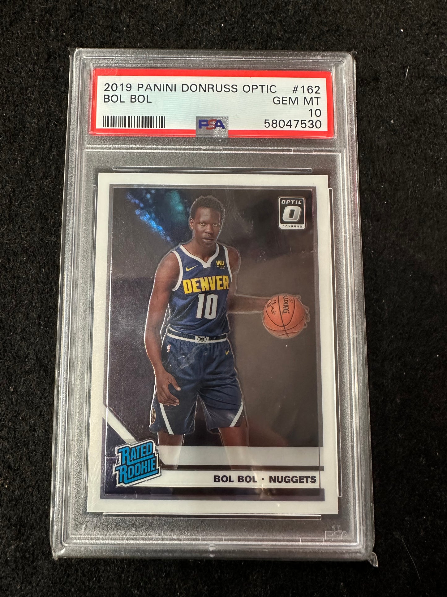 2019 PANINI DONRUSS OPTIC BOL BOL #162 GEM MT 10