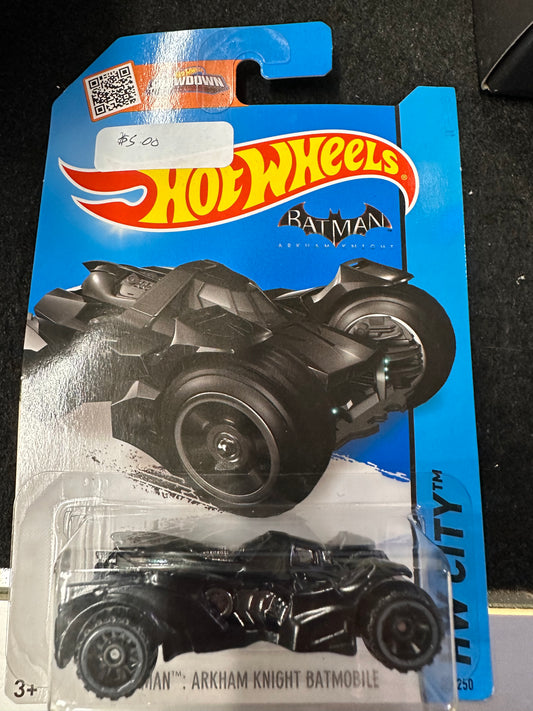 HOTWHEELS BATMAN ARKHAM KNIGHT BATMOBILE