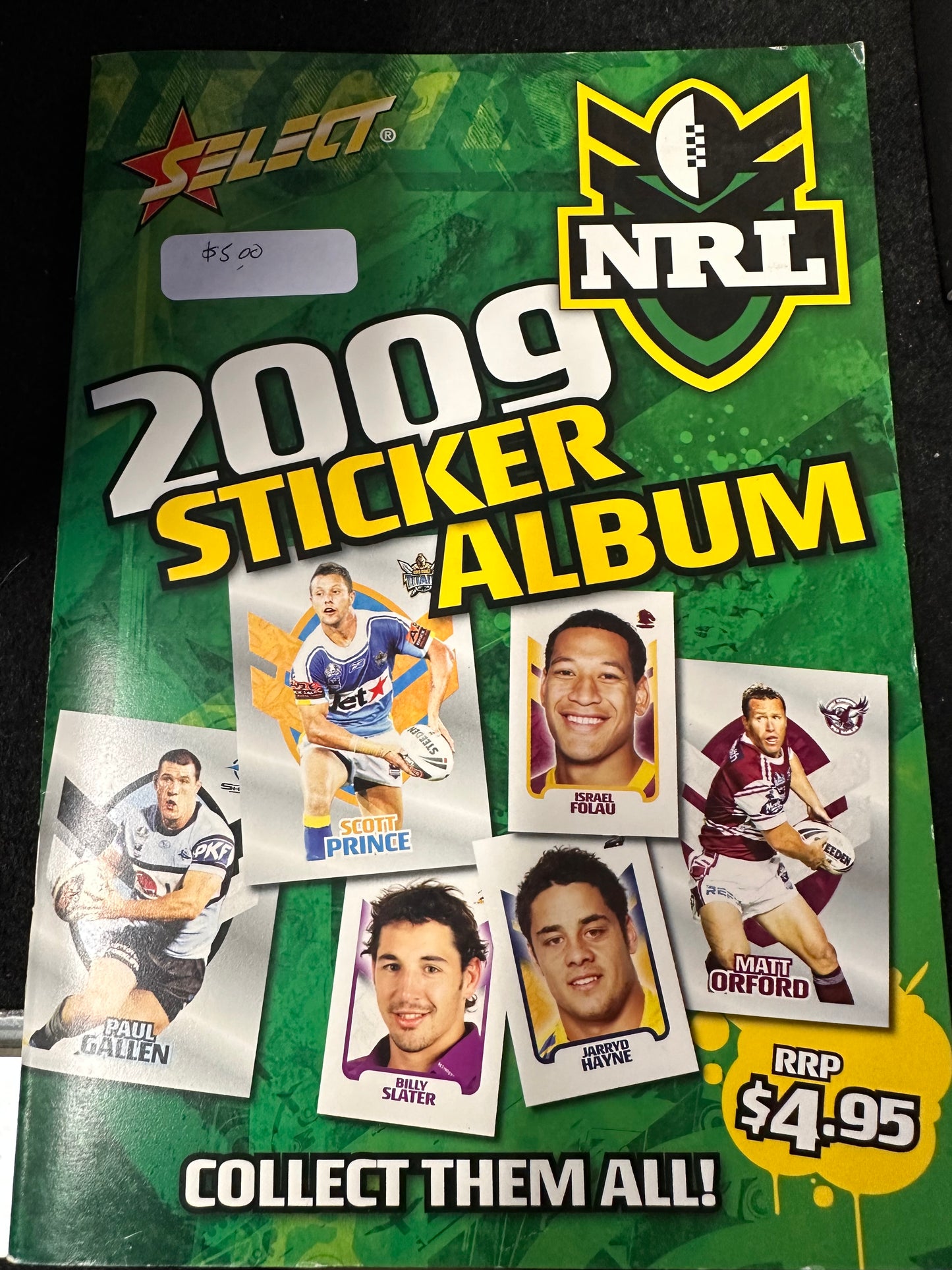 NRL 2009 STICKER ALBUM