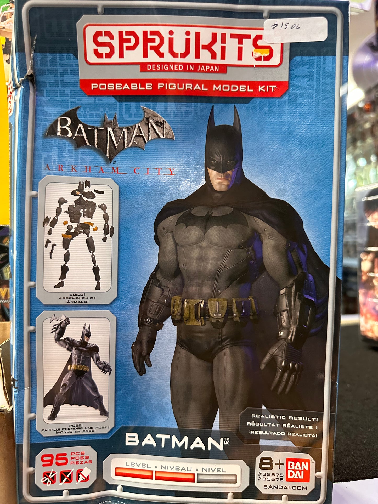 BATMAN SPRUKITS POSEABLE FIGURAL MODEL KIT