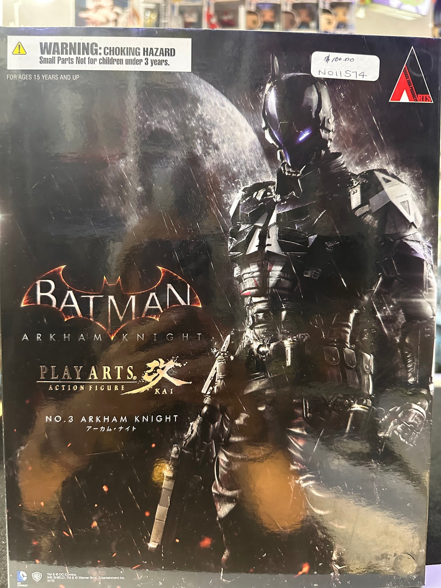 BATMAN ARKHAM KNIGHT PLAYARTS ACTION FIGURE NO 3