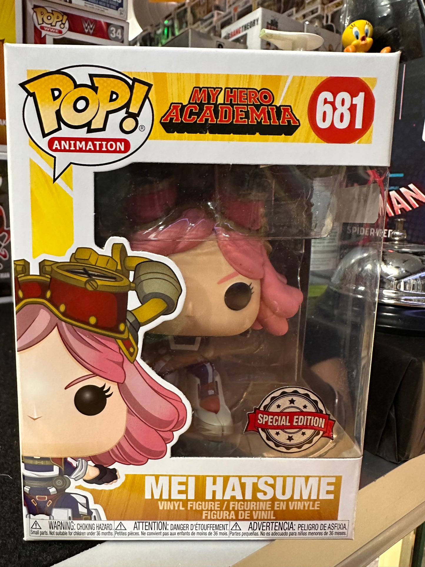 FUNKO POP MY HERO ACADEMIA MEI HATSUME #681