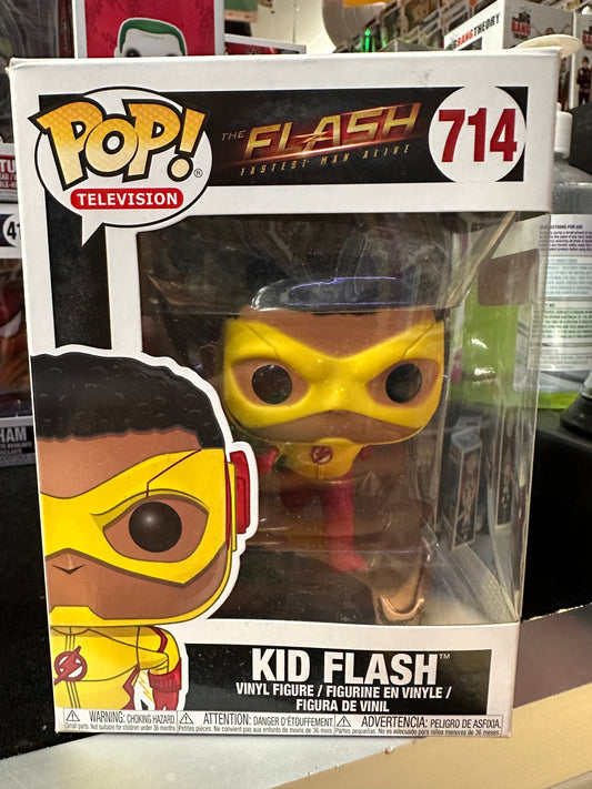 FUNKO POP THE FLASH KID FLASH # 714