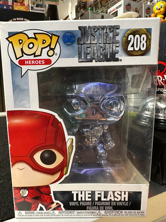 FUNKO POP JUSTICE LEAGUE THE FLASH #208