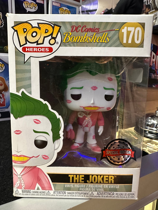 FUNKO POP DC COMICS THE JOKER SPECIAL EDITION #170