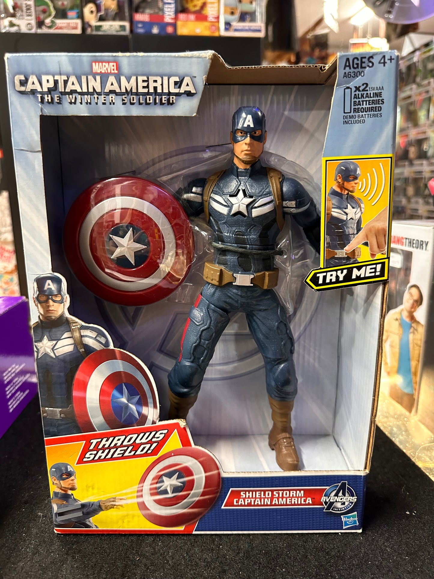 MARVEL CAPTAIN AMERICA THE WINTER SOLDIER ACTION FIGURE