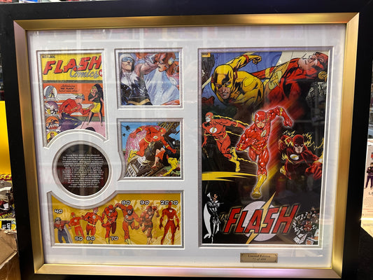 THE FLASH LIMTED EDITION PICTURE FRAME 72 OF 499