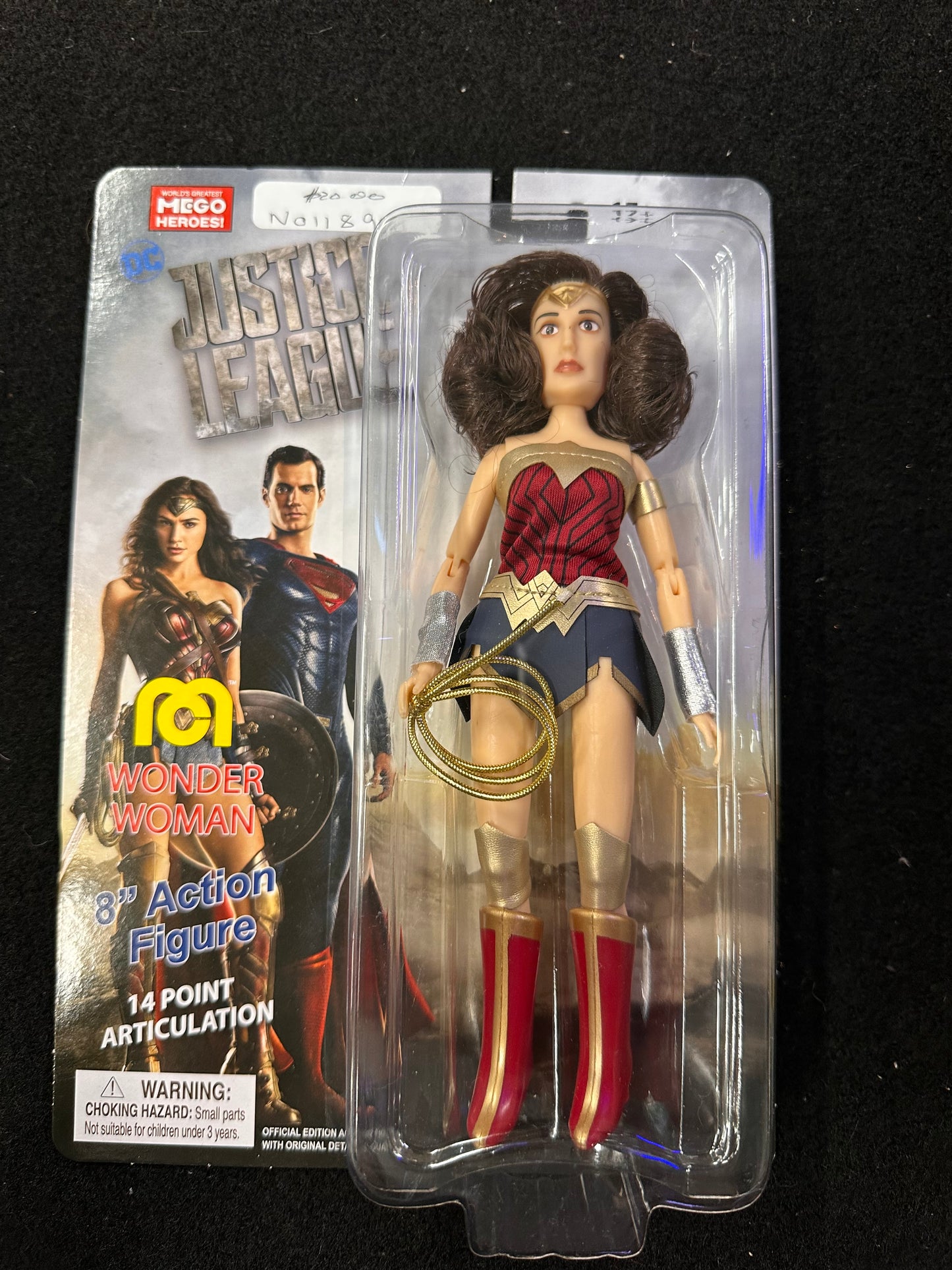 JUSTICE LEAGUE 8" WONDER WOMAN ACTION FIGURE