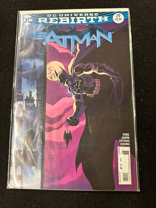 DC UNIVERSE REBIRTH BATMAN # 29