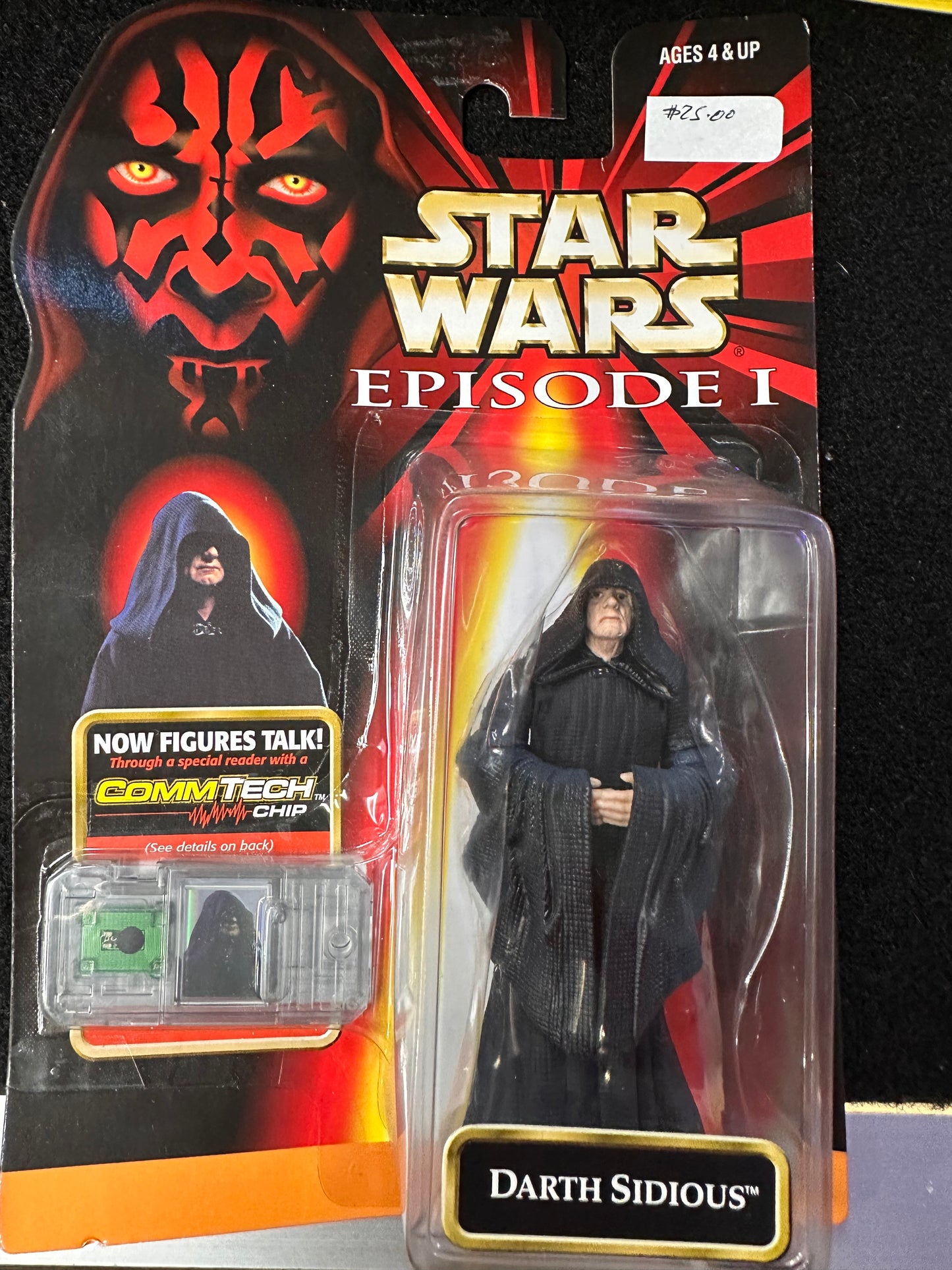 STAR WARS EPISODE 1 DARTH SIDIOUS (COMMTECH CHIP)