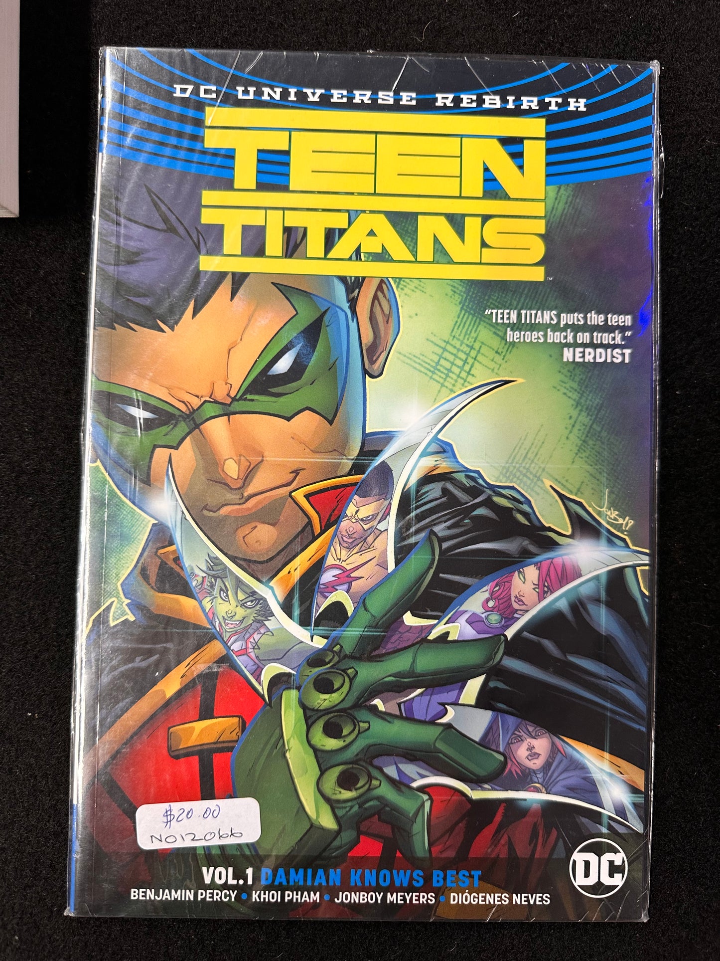 DC UNIVERSE REBIRTH TEEN TITANS VOL 1