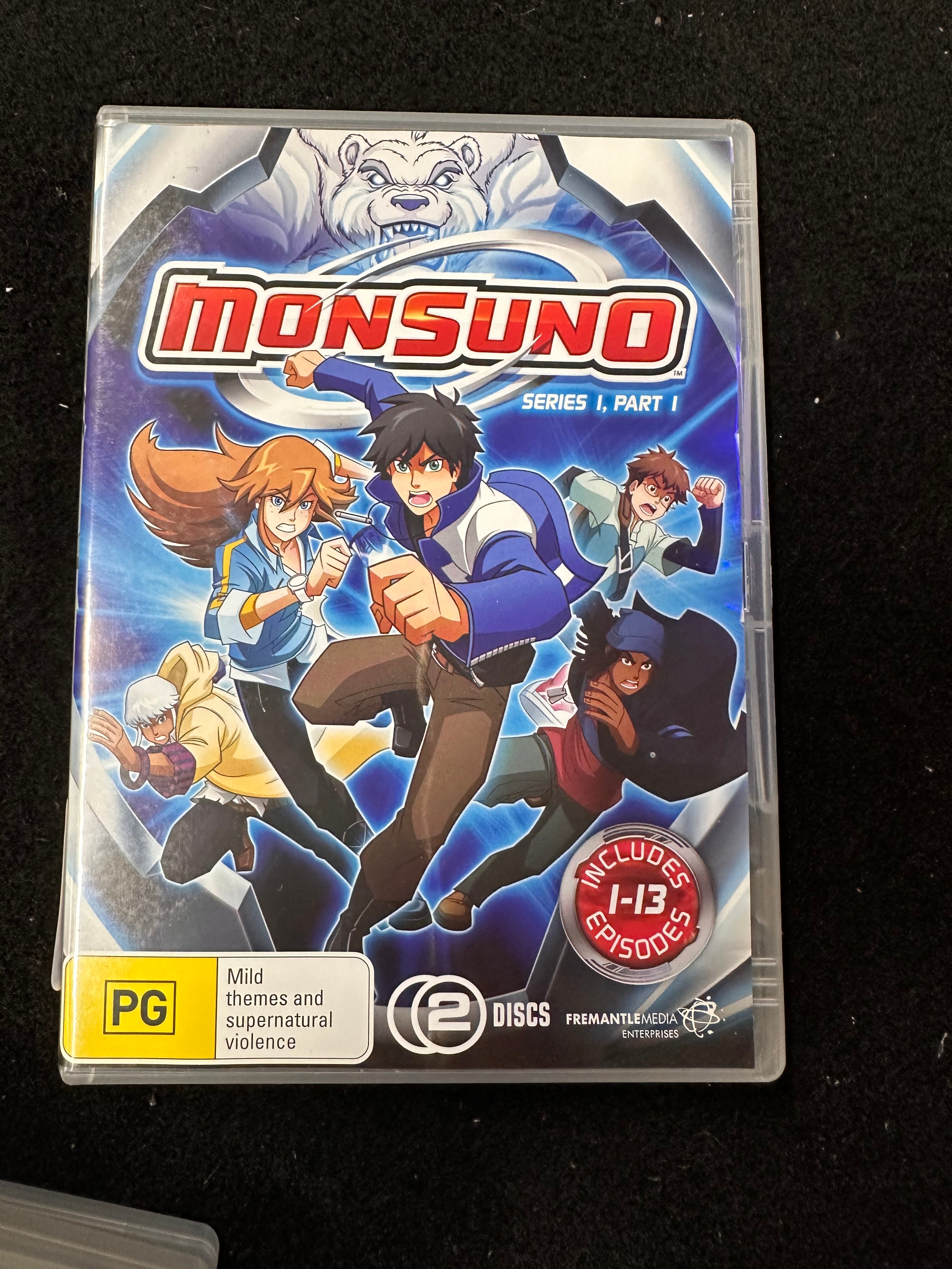 MONSUNO SERIES 1 PART 1 DVD – Captain Comics and Collectables Pty Ltd