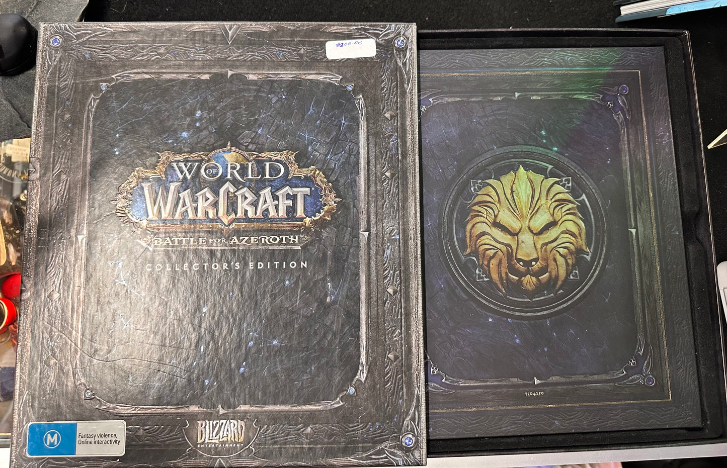 WORLD OF WARCRAFT BATTLE FOR AZEROTH COLLECTORS EDITION