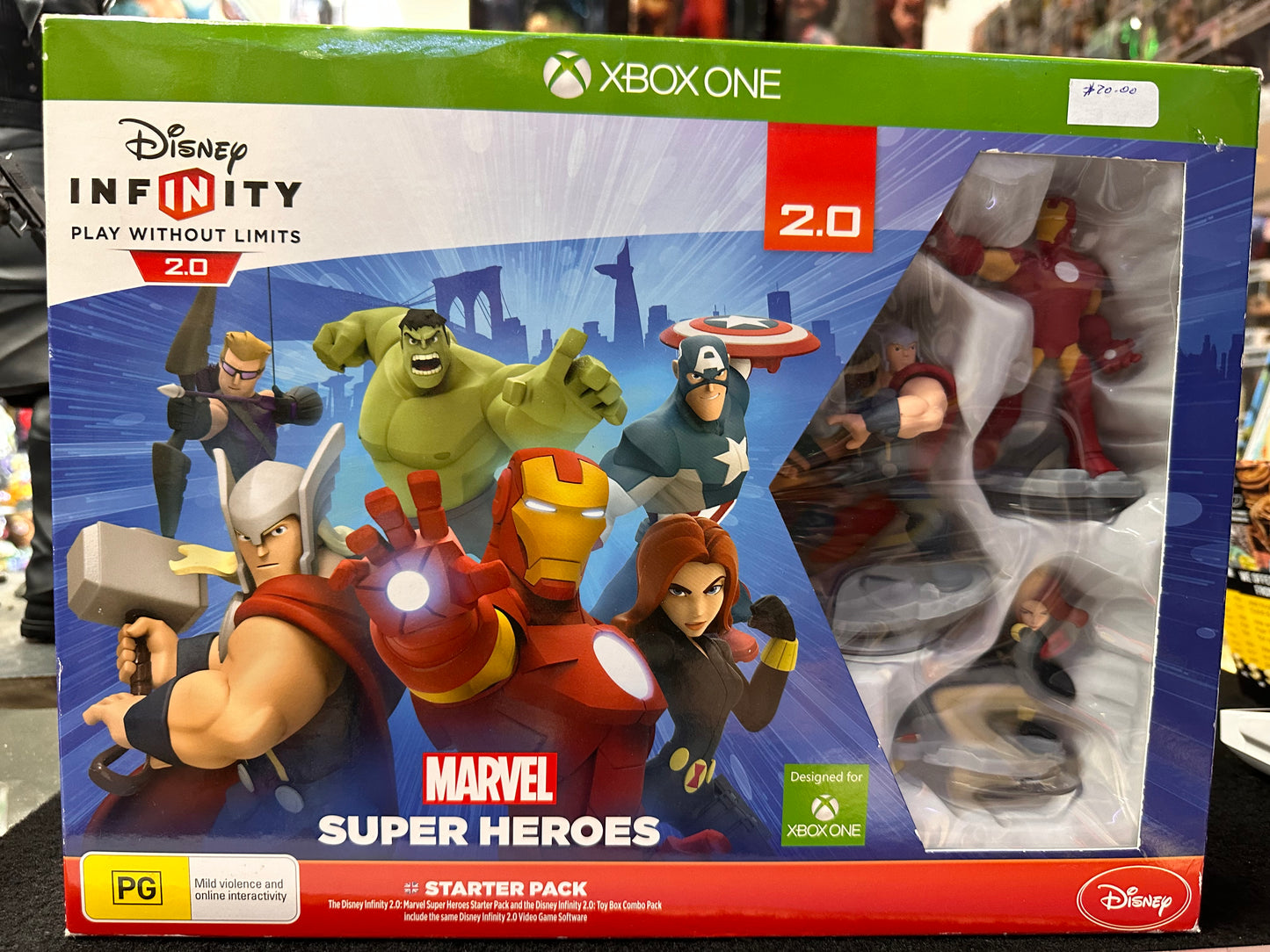 XBOX ONE DISNEY INFINITY MARVEL SUPER HEROES STARTER PACK