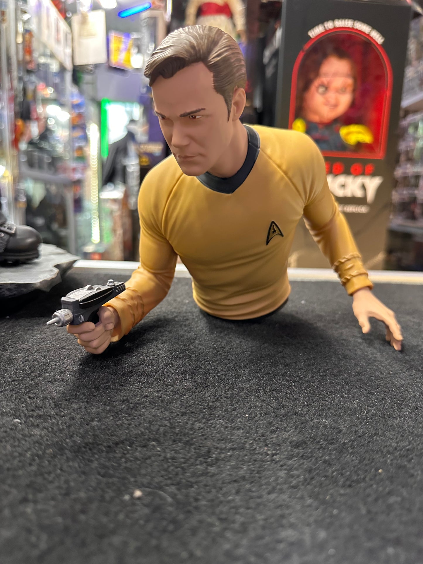 STAR TREK CAPTAIN KURK MONEY BOX