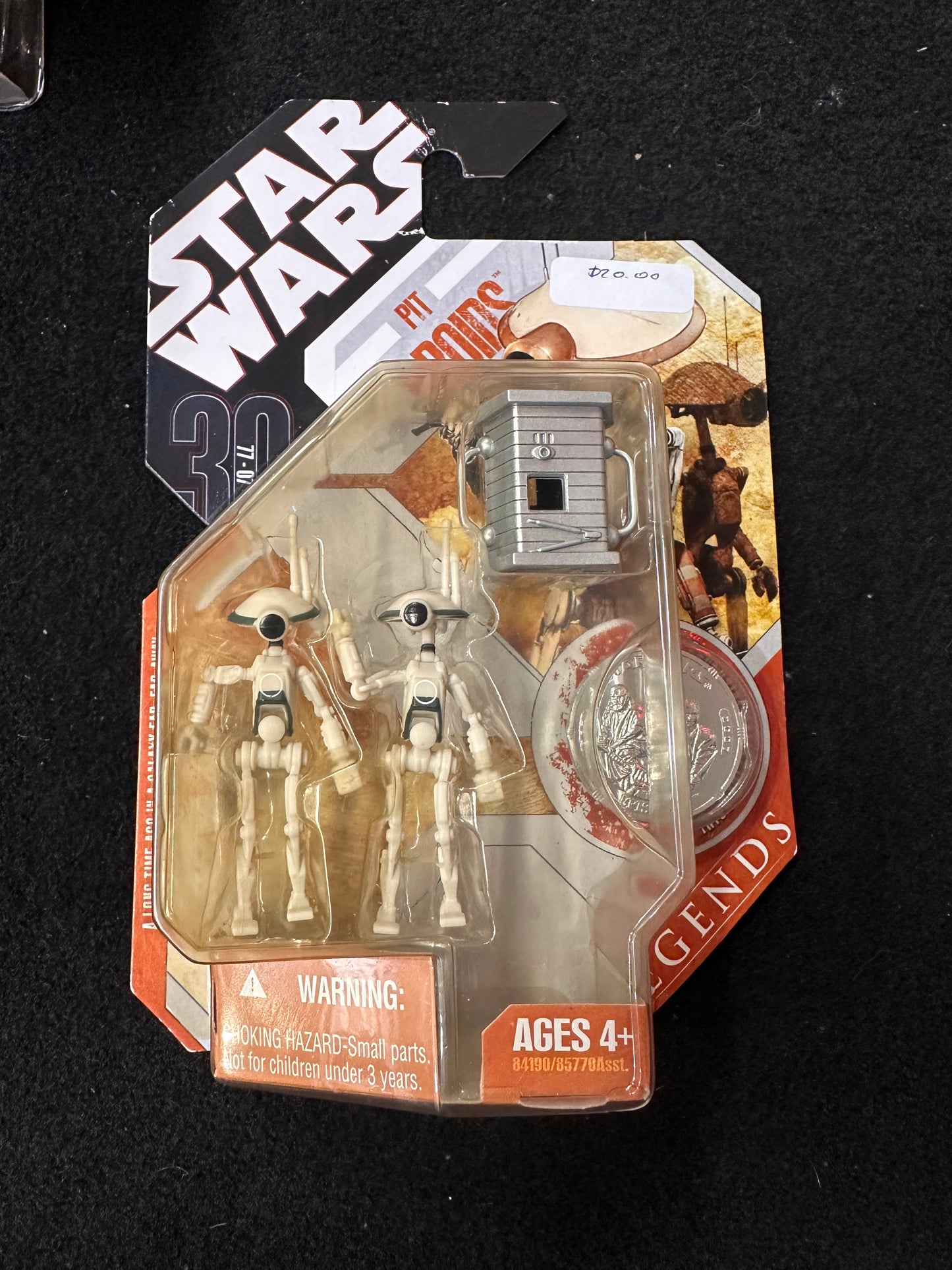 STAR WARS PIT DROIDS SAGA LEGENDS FIGURES