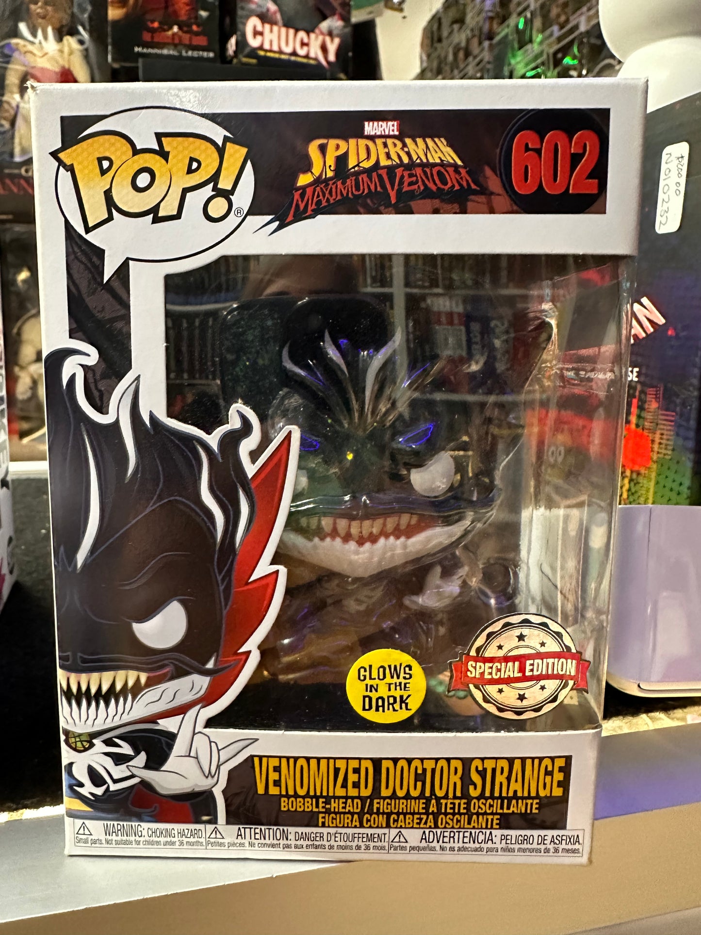 FUNKO POP SPIDERMAN VENOMIZED DOCTOR STRANGE SPECIAL EDITION #602