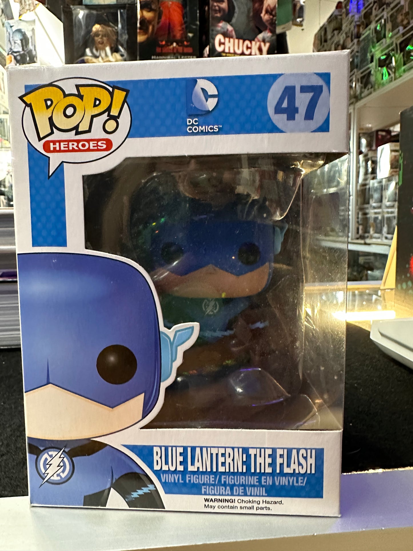 FUNKO POP DC COMICS BLUE LANTERN THE FLASH #47