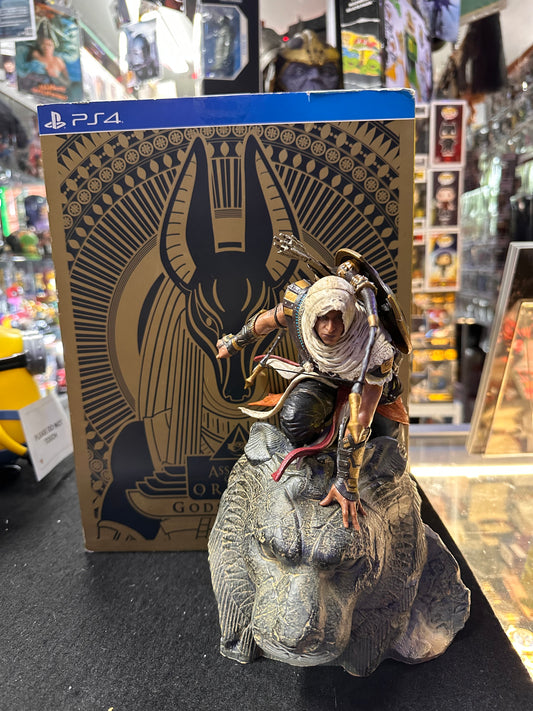 ASSASSINS CREED ORIGINS GODS EDITION STATUE WITH BOX