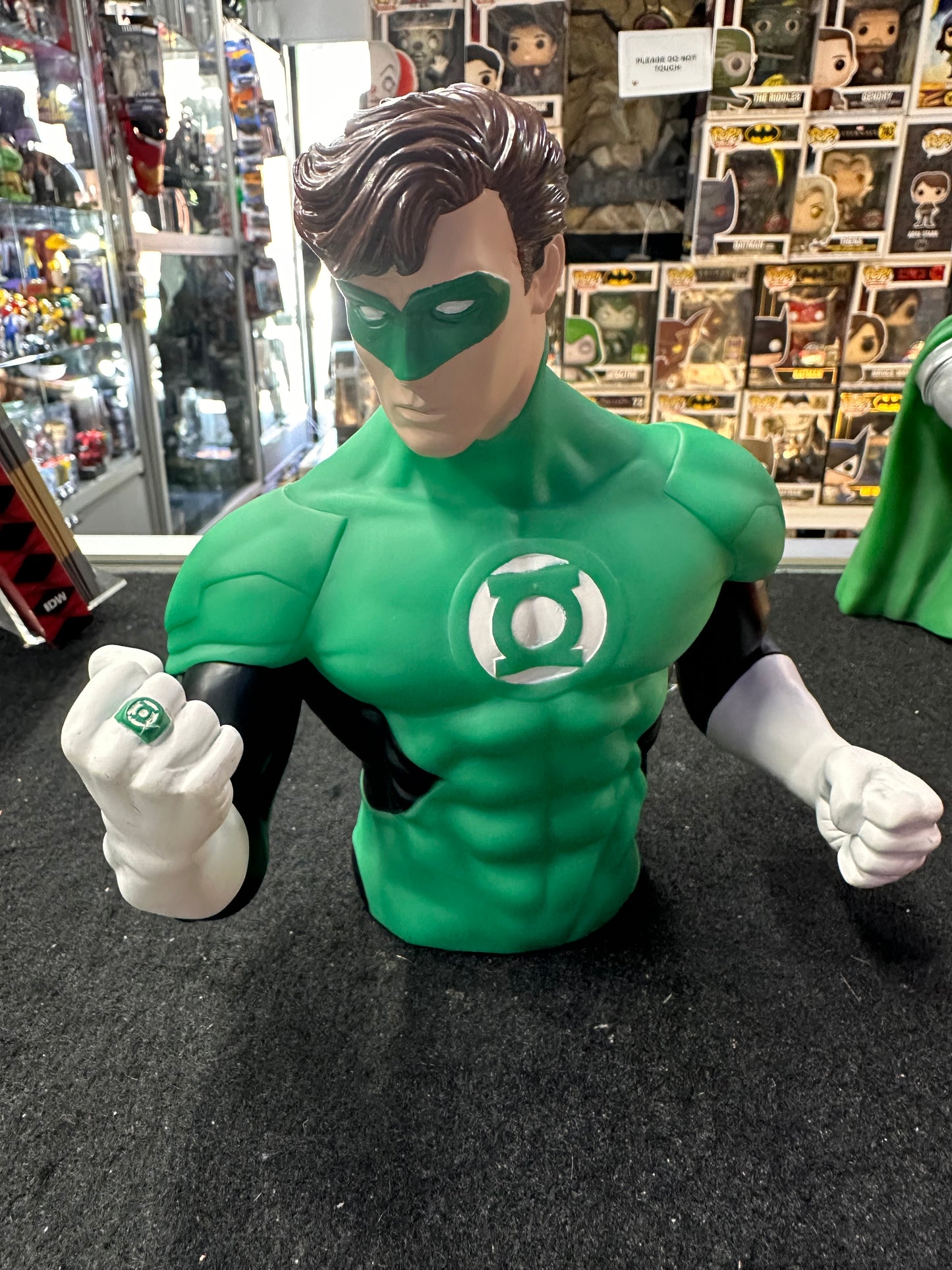 DC GREEN LANTERN BANK BUST