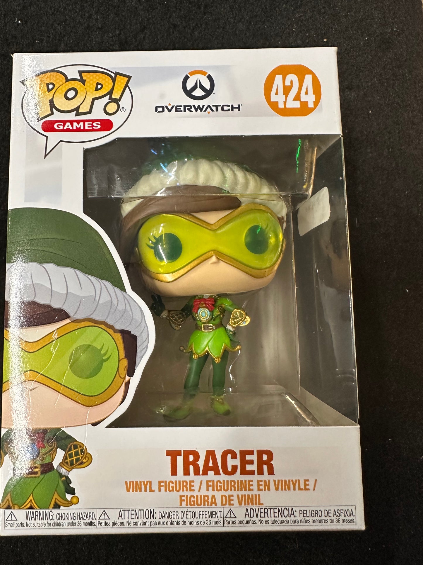 FUNKO POP OVERWATCH TRACER #424