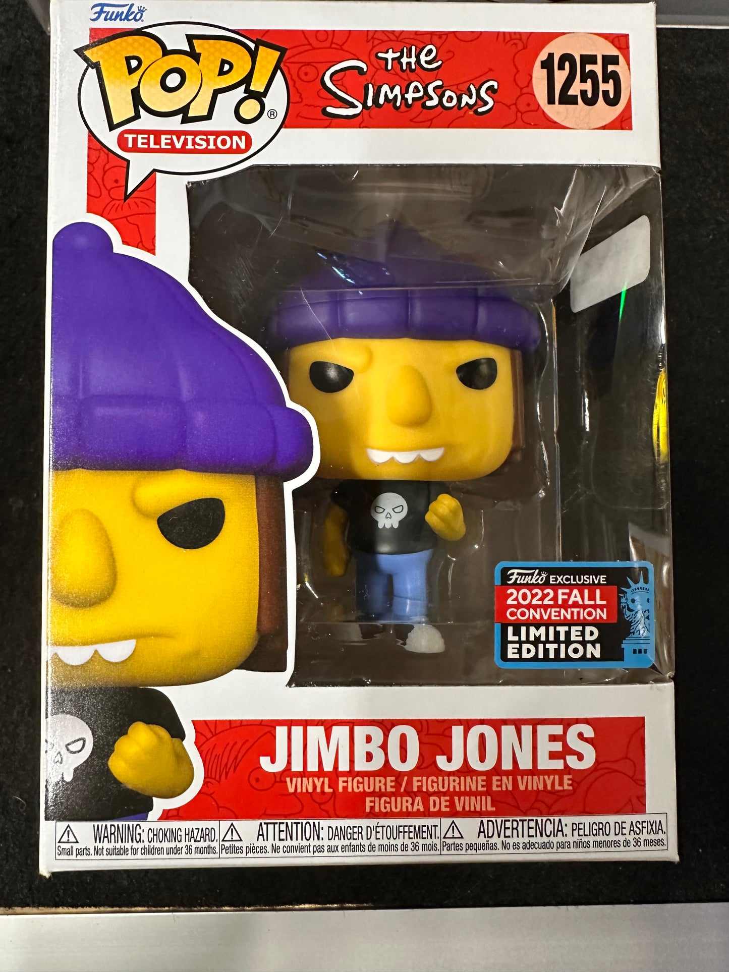 FUNKO POP THE SIMPSONS JIMBO JONES LIMITED EDITION #1255