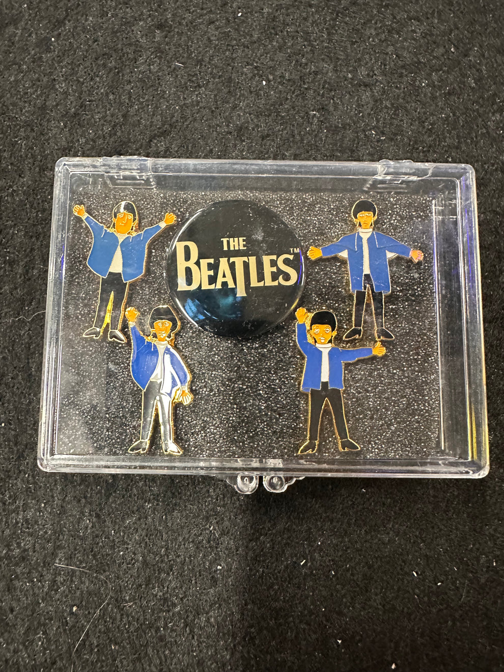 THE BEATLES SET OF PINS – Captain Comics and Collectables Pty Ltd