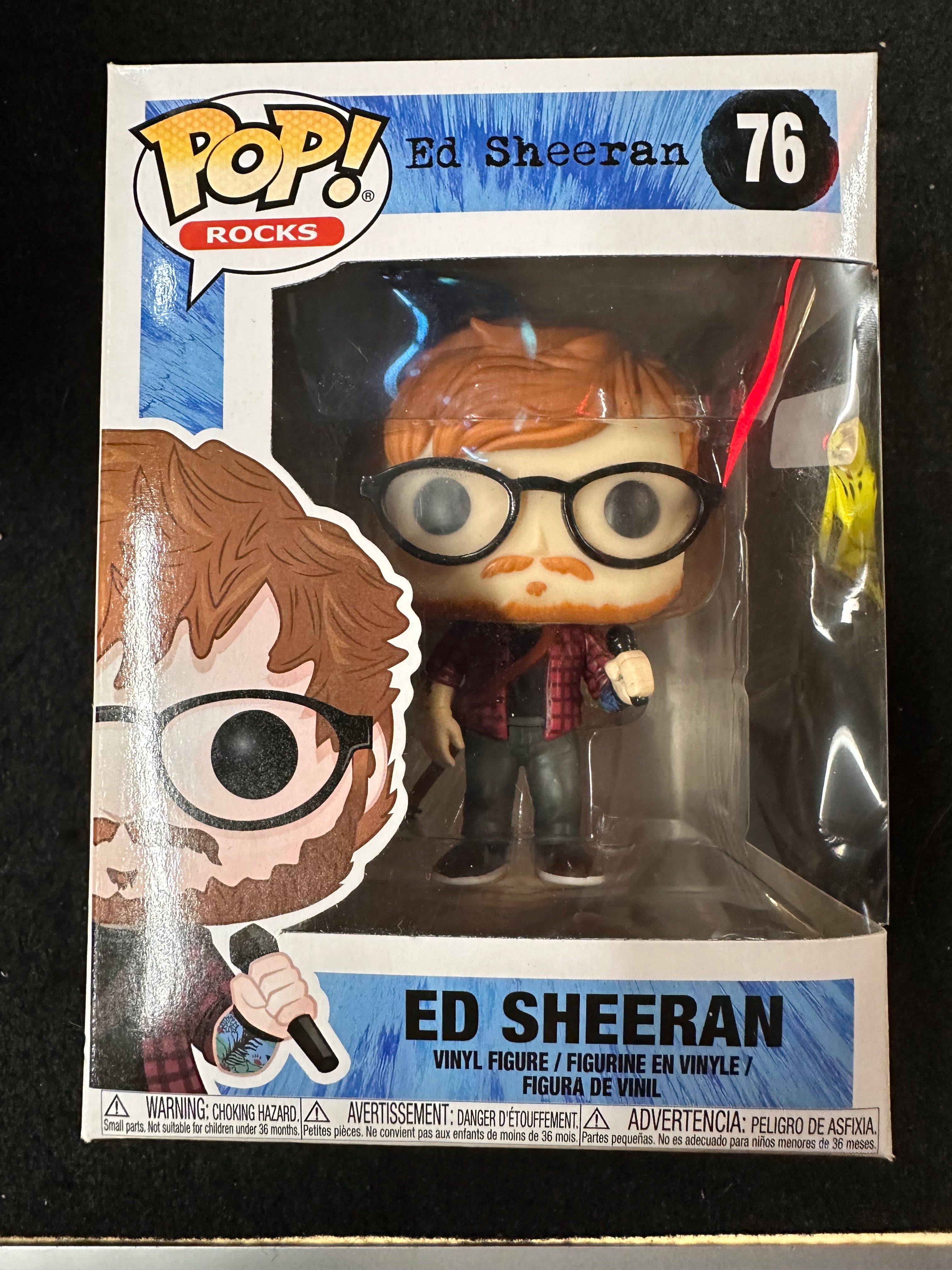 FUNKO POP ED SHEERAN # 76 – Captain Comics and Collectables Pty Ltd