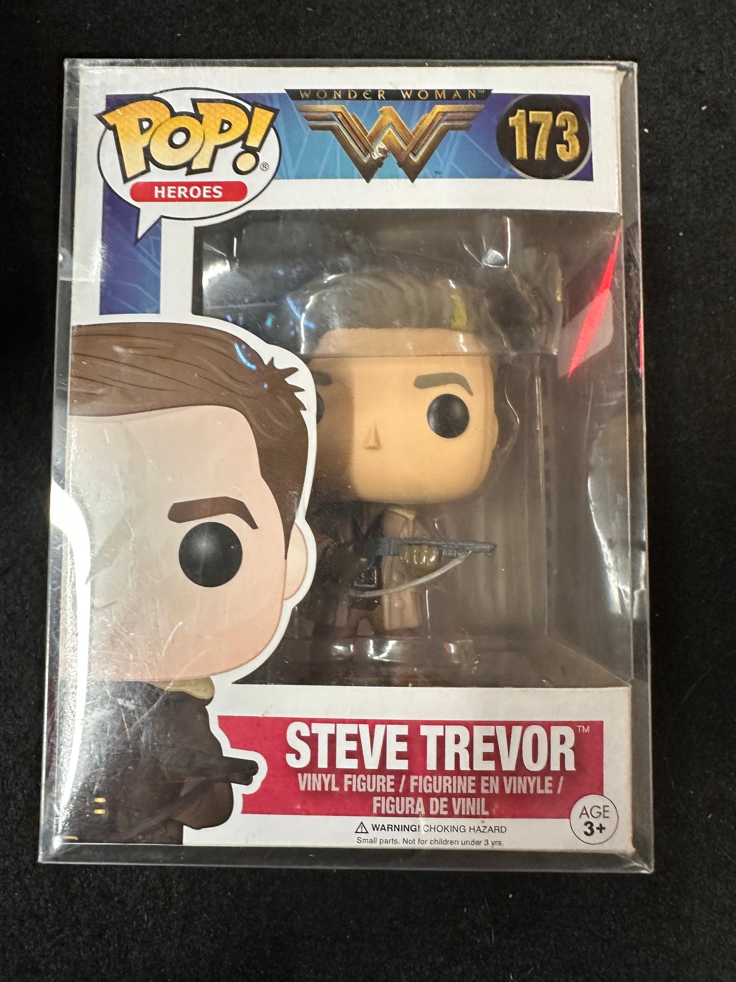 FUNKO POP WONDER WOMAN STEVE TREVOR #173