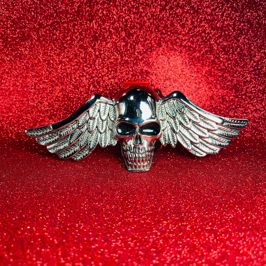 Skulduggary Wings  - Belt Buckle