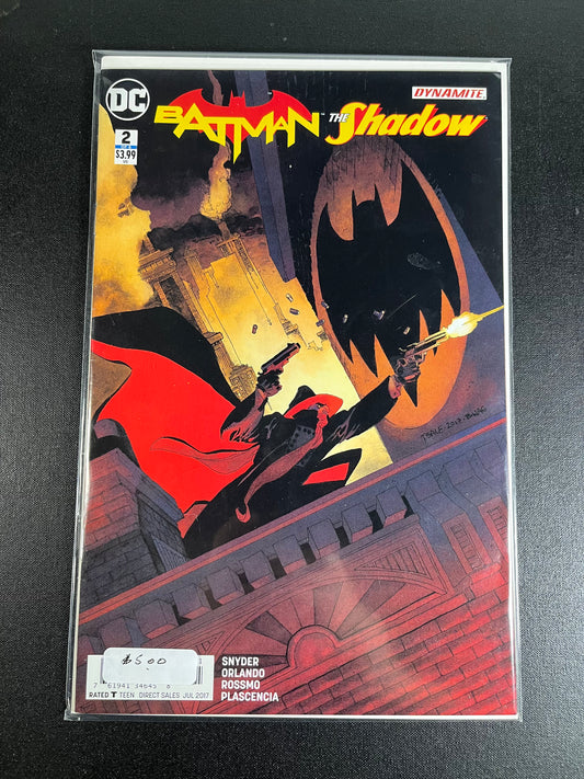 Batman/The Shadow #2 Dynamite DC Comics