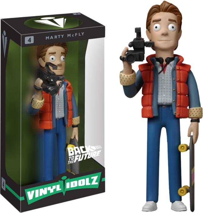 Funko Back to the Future - Marty McFly 8" Vinyl Idolz Figure - N09095