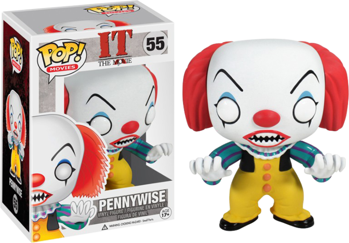 Funko Pop! IT (1990) - Pennywise Pop! Vinyl Figure #55 - N06923