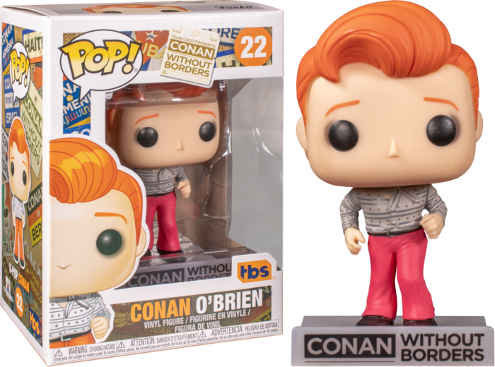 Funko Pop! Conan O’Brien – Conan O’Brien in K-Pop Outfit Pop! Vinyl Figure (RS) #22 - N09564