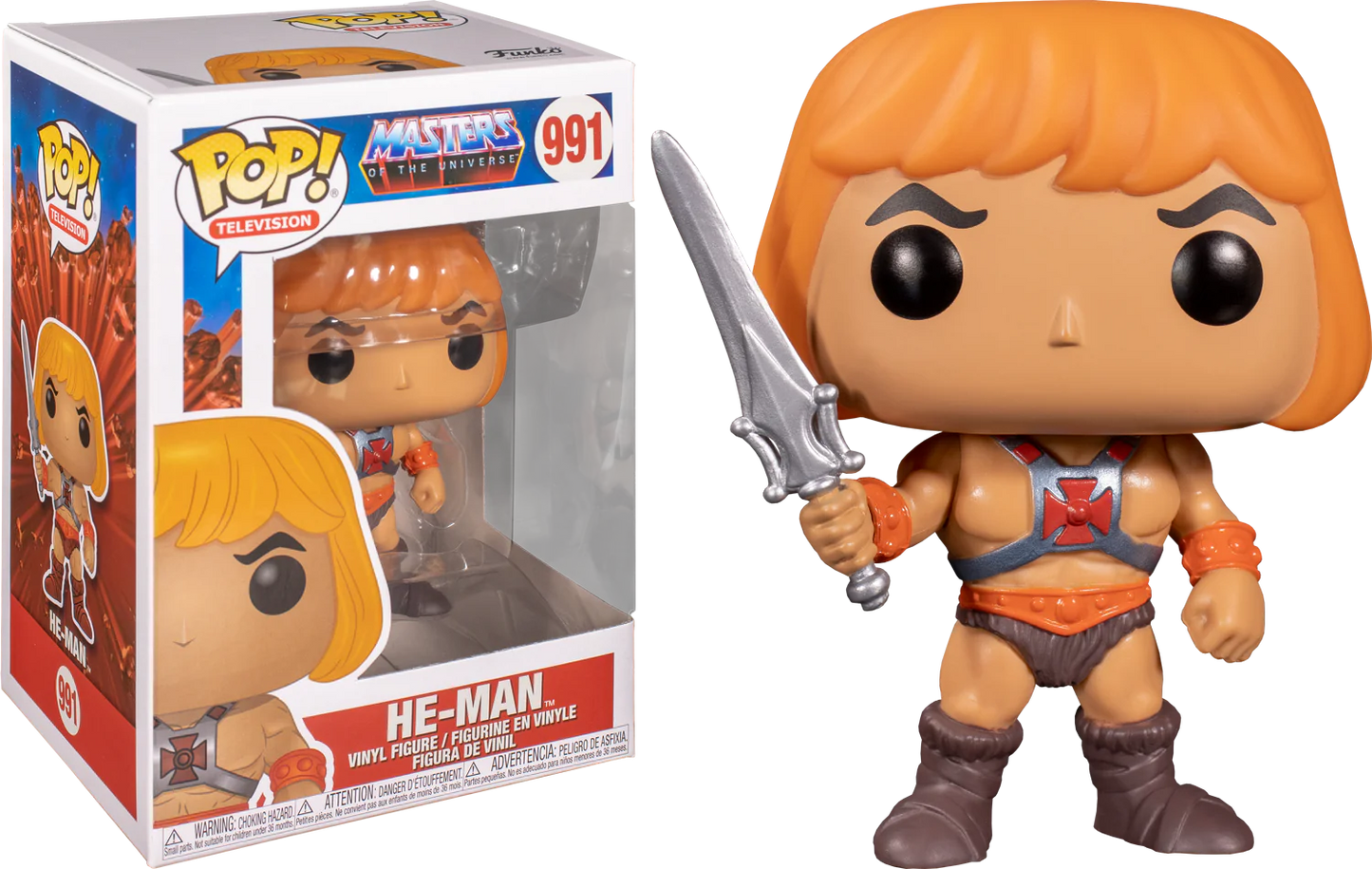 Funko Pop! Masters of the Universe He-Man Pop! Vinyl! #991 - N09573