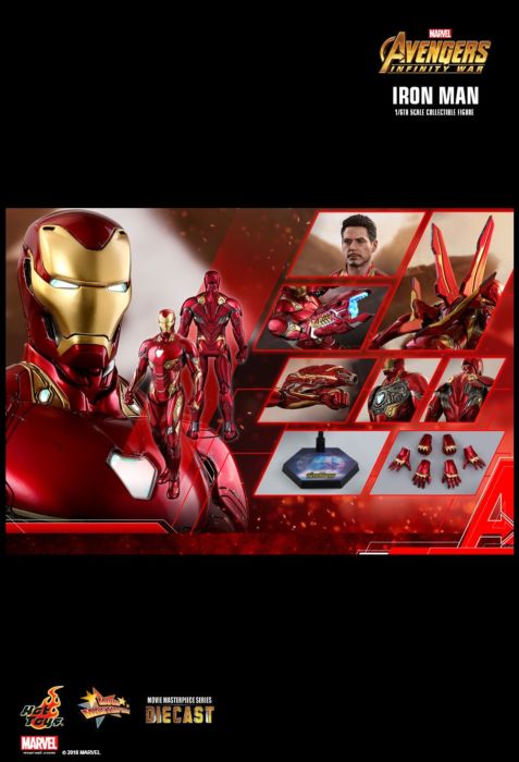 Hot Toys Iron Man Mark L 1/6th Scale Die-Cast Action Figure MMS 473 D23 - N06449