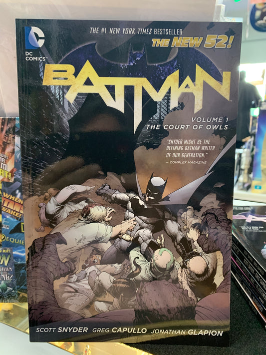 Batman volume 1 the court of owls comic