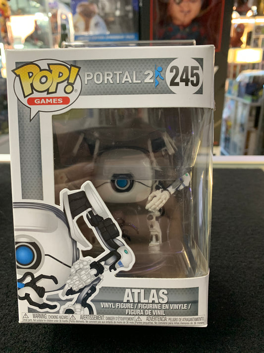 Pop funko portal 2 Atlas box slight wear